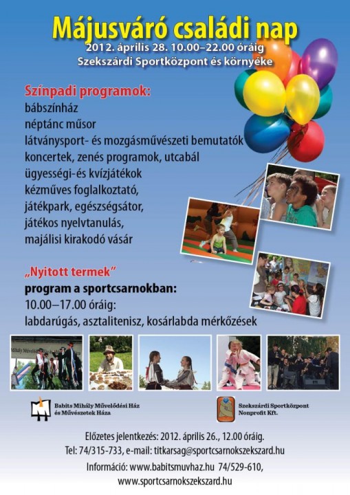 Májusváró Családi Nap 2012  - Májusváró Családi Nap