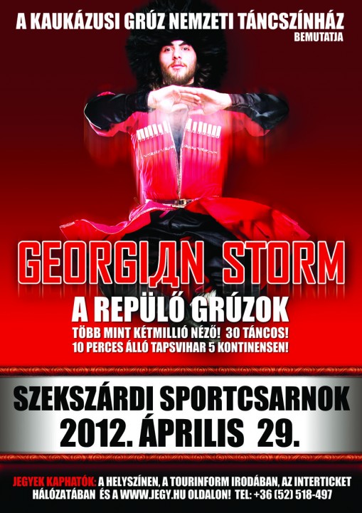 Gorgian Storm - Repülő Grúzok  - Georgian Storm - A Repülő Grúzok táncelőadása